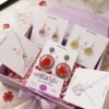 Floral Elegance Resin Jewelry Gift Hamper